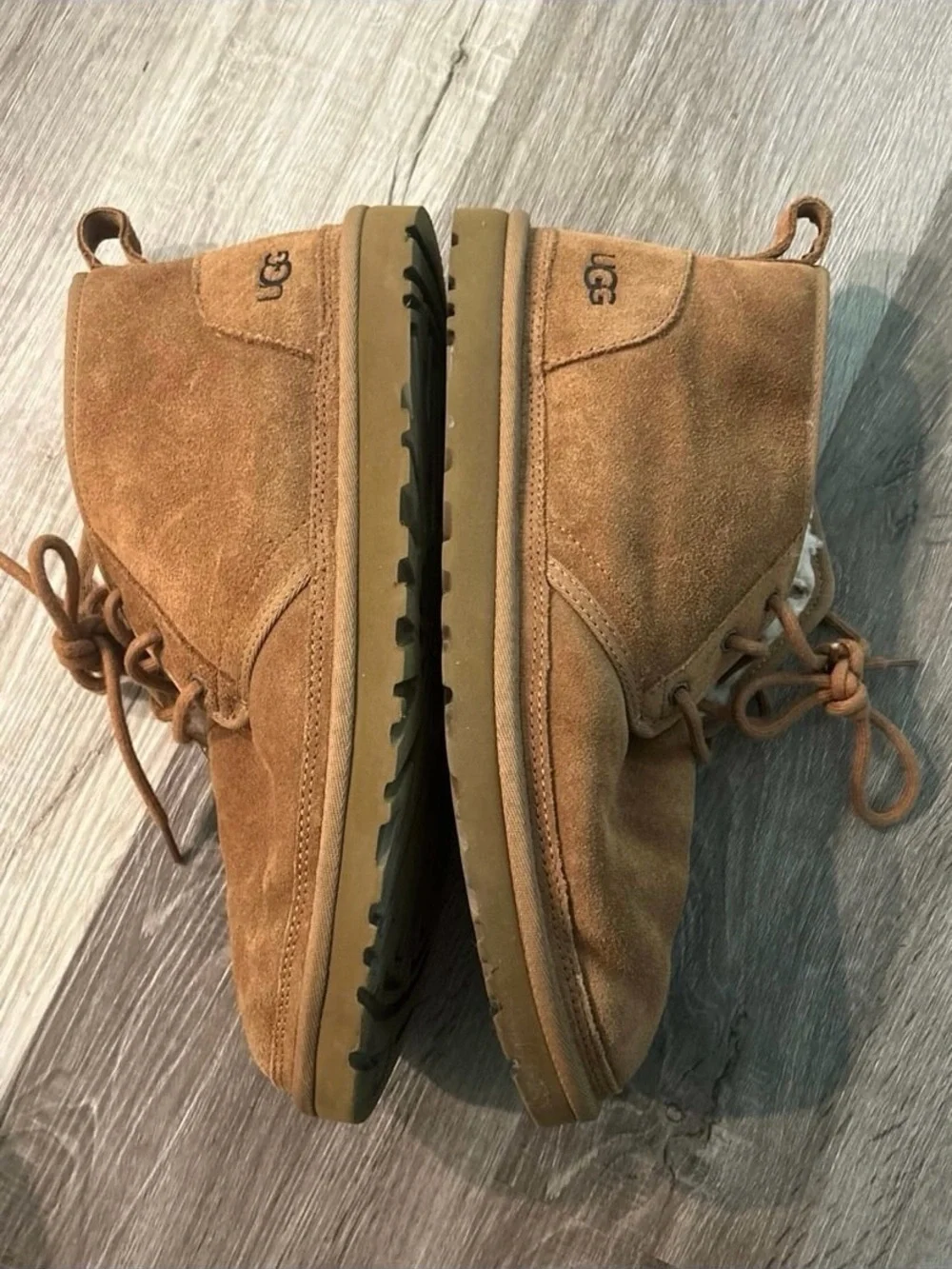 UGG Men’s Neumel Chestnut Suede Boots